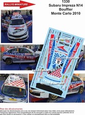 DECALS 1/32 REF 1330 SUBARU