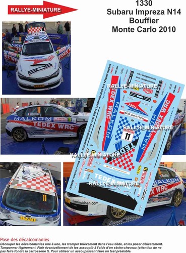 Decals ref 1330 subaru - ref,