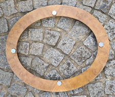 cadre ovale art déco feuillure 50 cm x 40 cm frame peinture tableau bois photo