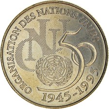 Monnaie france onu - monnaie,, onu,