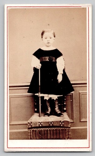 Cdv 1865 petite fille - cdv,