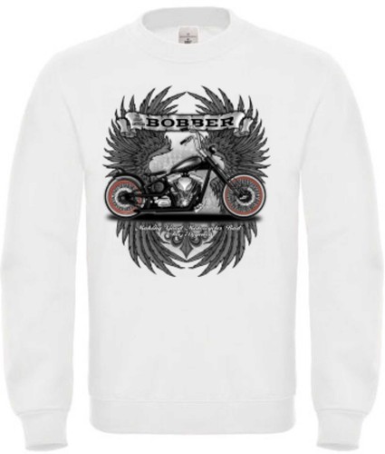 Sweat shirt blanc - sweat-shirt, en