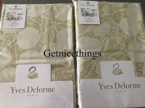 New pair yves delorme euro - yves,