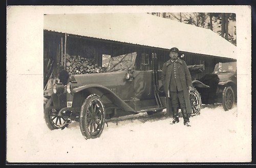 Carte postale photo voiture