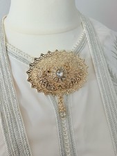 Lot Broche Ancienne XXème Plaqué Or Créateur 