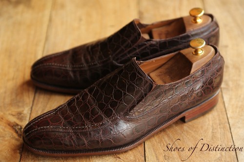 Mocassins cuir crocodile - mocassins,