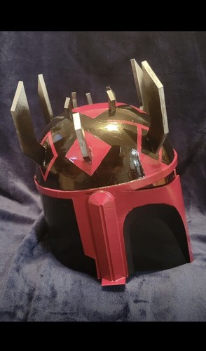 Casque mandalorien dark maul - casque,