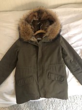 Parka Yves Salomon Enfant 10 ans Kaki 