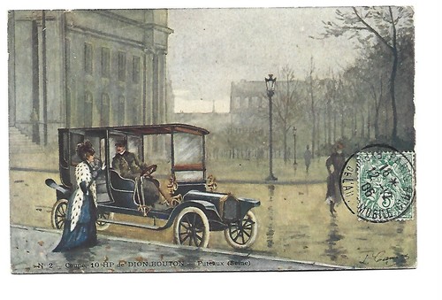 Voiture dion bouton - de,