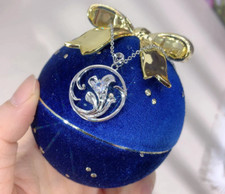 Collier Pendentif Cercle Fleur