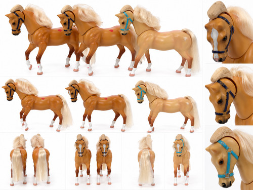 Lot chevaux barbie - 3, /