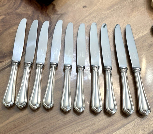 Christofle couteaux a - 10,
