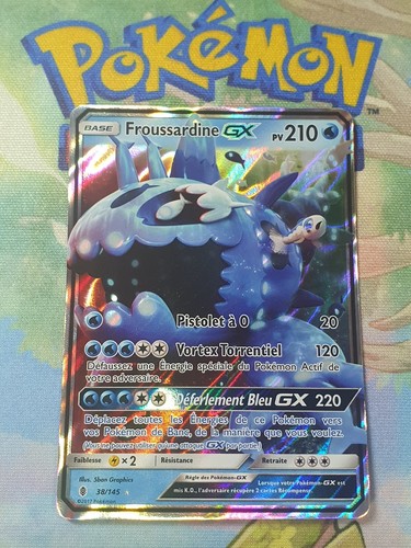 Carte pokemon froussardine - carte, gx