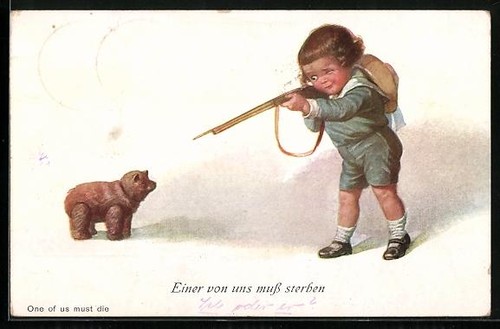 Carte postale jeune - jeune, enfant