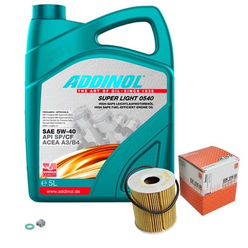 Mahle inspection set - set, 5l