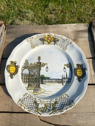Assiette luneville nancy - kg,