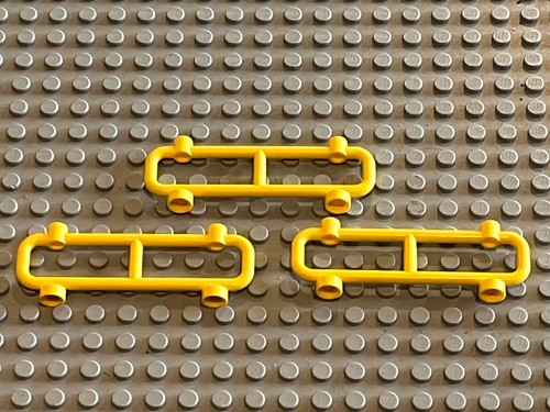 Barrieres lego yellow - x,