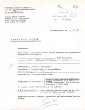 1970 TRIMETAL PAINT CO FRANCE A GENNEVILLIERS - TISCCO A BOBIGNY