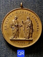 Vatican- Belle Médaille 47 mm XIX è- St Pierre & Paul - Basilique St Pierre Rome