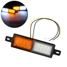 Blanc Ambre Clignotant 1.8W