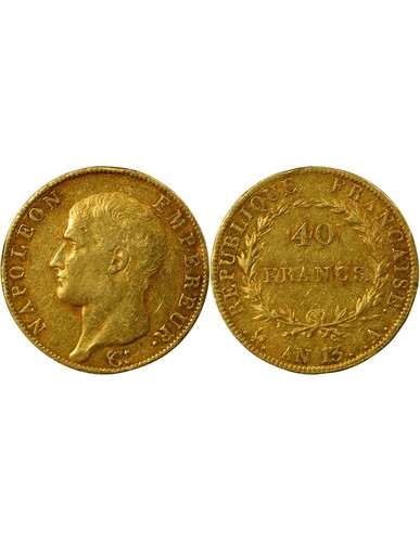 France napoléon ier 40 - -,