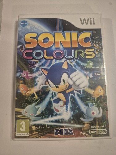 Jeu nintendo wii sonic colours - nintendo,