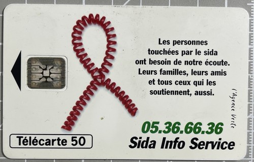 Télécarte sida info - télécarte,