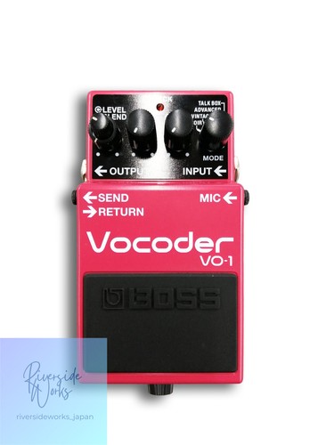Pédale effet vocodeur boss - pédale,