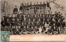 GRECE - La 2a compagnia del 5� reggio fanteria a Canea