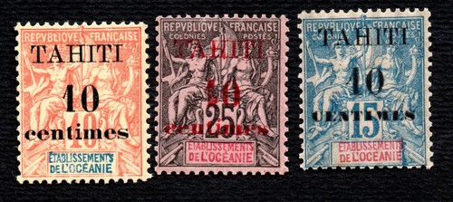Colonies françaises tahiti - colonies,
