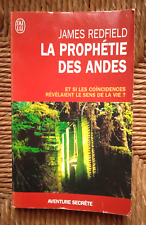 Livre roman La prophétie des Andes de James Redfield