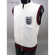 Gilet avec zip england blanc - avec,
