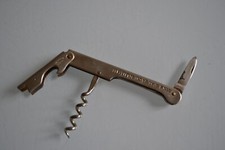 Ancien tire bouchon sommelier Cartailler-Deluc publicitaire vin d'Alsace Kuehn