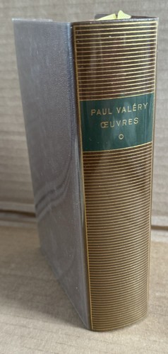 Paul valery œuvres tome 1 - valery.,