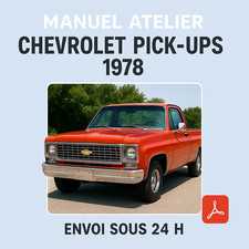 Manuel Atelier Chevrolet Pick