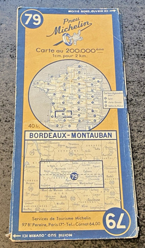 Carte michelin n - , n°