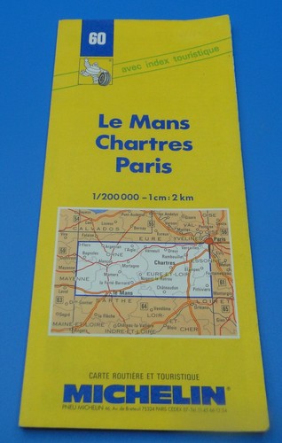 Ancienne carte routière - ancienne,