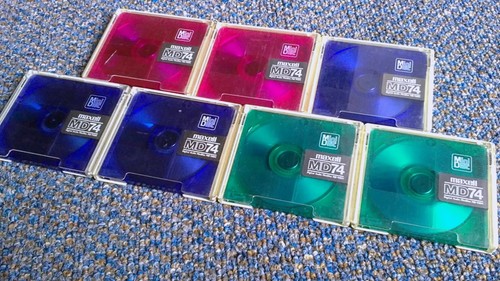 Minidisc maxell rm color - 7,