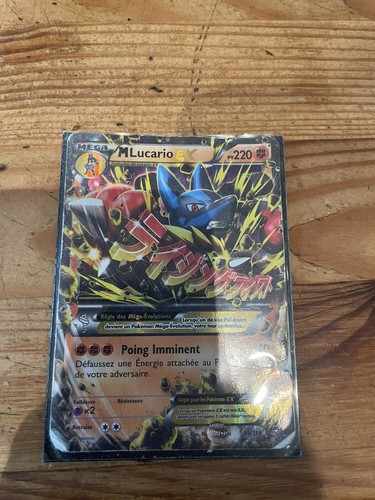 Lucario carte pokémon - m,