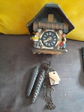 Ancienne Horloge Coucou Allemande - Maison Foret Noire - Mécanisme Vintage