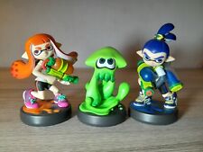 Amiibo lot Splatoon Fille Inkling Garçon Inkling Calamar Inkling Nintendo 