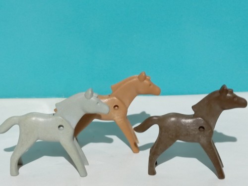 Playmobil figurines poutros - playmobil, x3