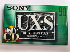 cassette vierge sony ux.s 90 neuve sous blister