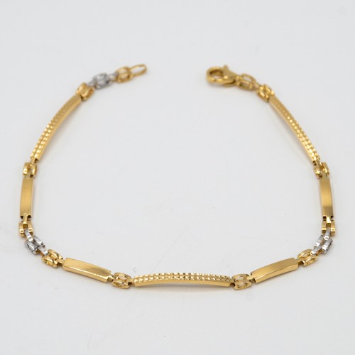 Bracelet semi rigide or - en,