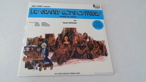 Livre disque walt disney - walt,