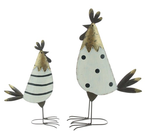 Figurine coq poulet lot de - figurine,