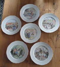 Lot de 6 assiettes  Maitre