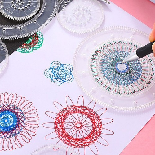 Spirographe roues dessin - roues,