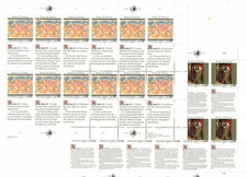 S42788 UNO ONU Genève 1991 MNH** DROITS DE L'HOMME MS X 2 + 12v