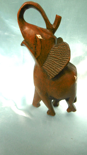 Sculpture elephant bois - sculpture,